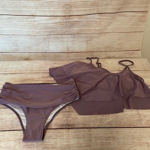 New Purple 2 Piece Bikini